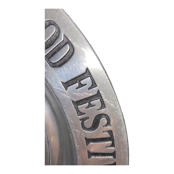 Wilton Pewter Plate North American Wine & Food Festival The Greenbrier 1978 Vint - Picture 7 of 11